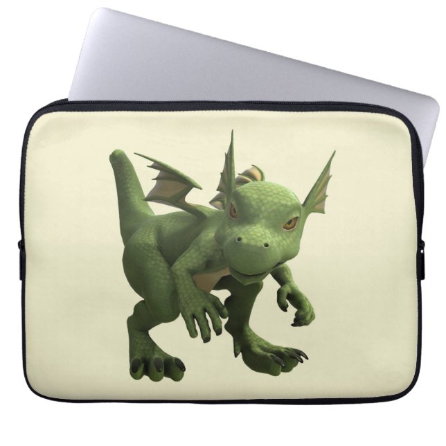 Little Dragon Laptopschutzhülle (Vorderseite)