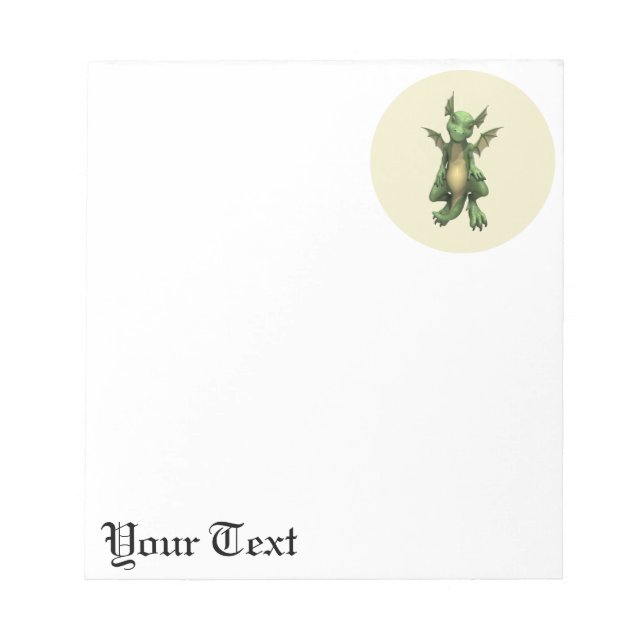 Little Dragon Notizblock (Vorderseite)