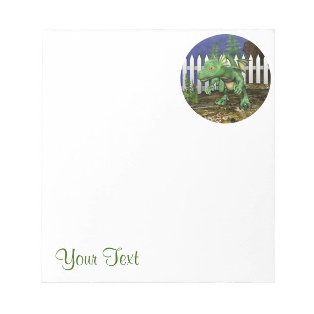 Little Dragon Notizblock (Vorderseite)