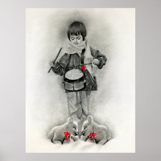 Little Drummer Boy Print/Poster Poster (Vorne)