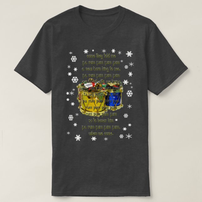 Little Drummer Boy T-Shirt (Design vorne)