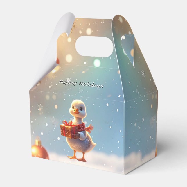 Little Duck Holiday Gift Box Geschenkschachtel (Rückseite)