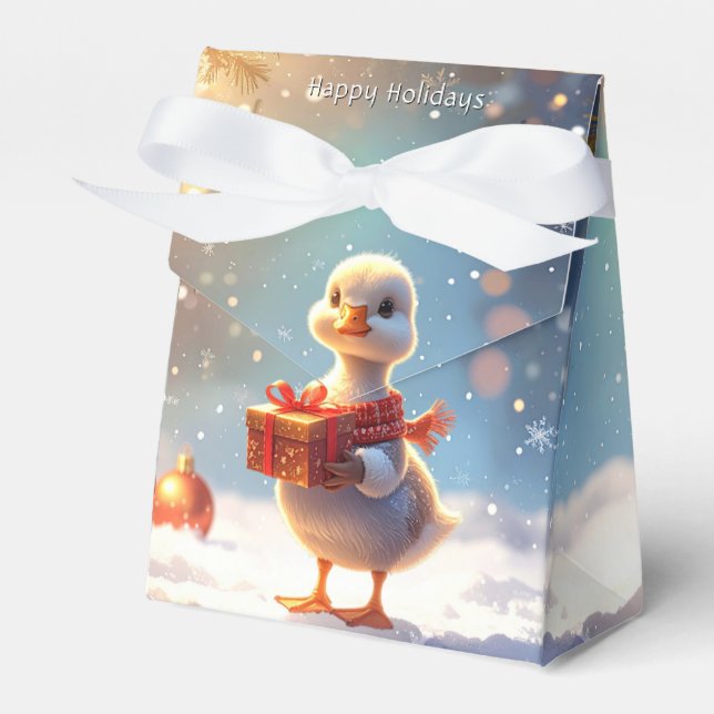 Little Duck Holiday Gift Box Geschenkschachtel (Vorderseite)