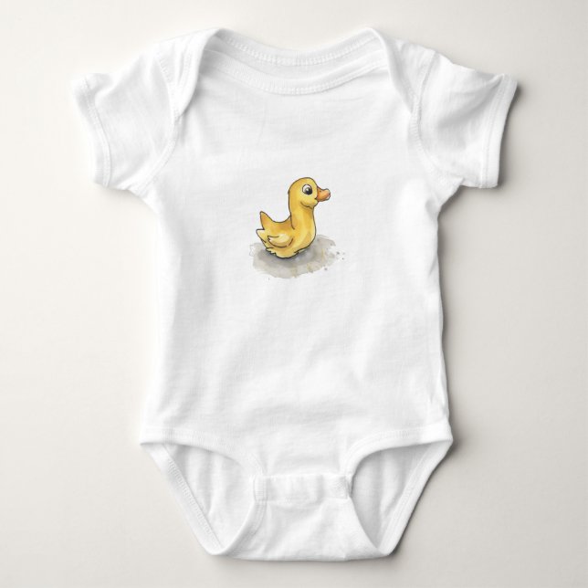 Little Duckling Baby Strampler (Vorderseite)