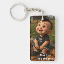 Little Dude S7 & babyJoy S9 double-sized keychain