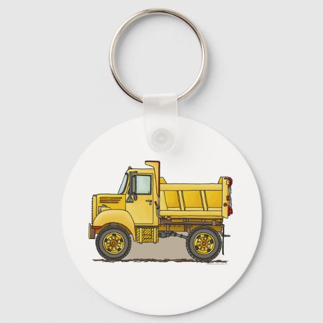 Little Dump Truck Key Chain Schlüsselanhänger (Vorderseite)