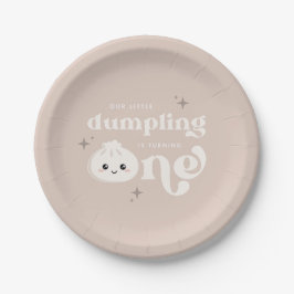 Little Dumpling Bao Dim Sum Erster Geburtstag Pappteller
