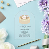 Little Dumpling Blue Boy Baby Dusche