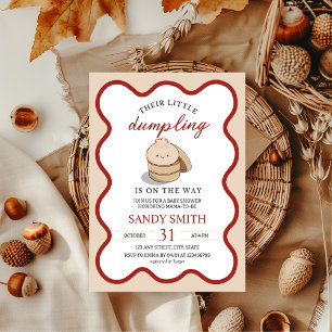 Little Dumpling Gender Neutral Kawaii Babydusche Einladung