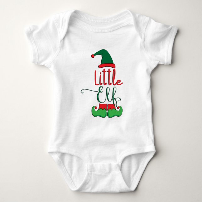 Little Elf Baby Strampler (Vorderseite)