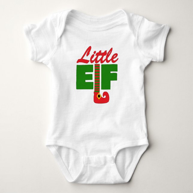 Little Elf Baby Strampler (Vorderseite)