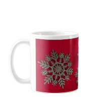 Little Elf Silver Snowflake Tasse