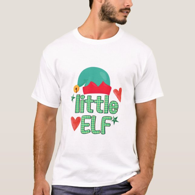 Little Elf Xmas T - Shirt (Vorderseite)