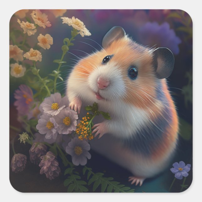 Little Explorer Hamster Sticker (Vorderseite)