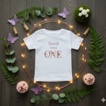 Little Fairy Floral Garden First Birthday 