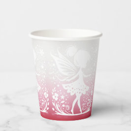 Little Fairy Floral Paper Cups Pappbecher