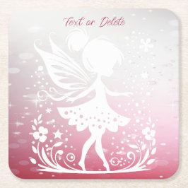 Little Fairy Floral Paper Untersetzer