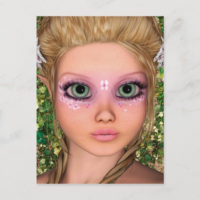 Little Fairy Postkarte (Vorderseite)