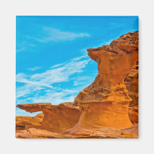 Little Finland Red Rock Skulpturen Magnet