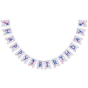 Little Firecracker 4. Juli Geburtstagspartei Wimpelkette