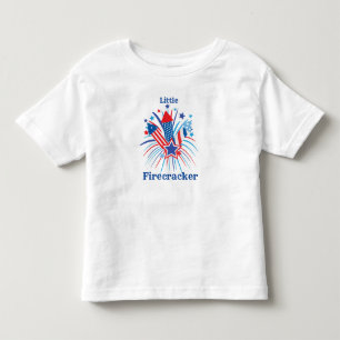 Little Firecracker 4. Juli Kleinkind T-shirt