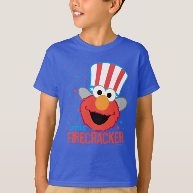 Little Firecracker Elmo T-Shirt (Vorderseite)