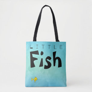 Little Fish Big Fish Funny Tasche