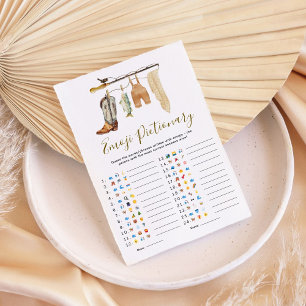 Little Fisherman Baby Shower Emoji Pictionary Game