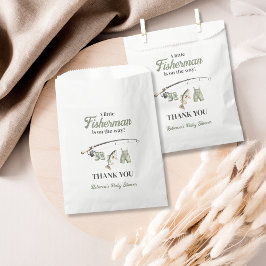 Little Fisherman Clothesline Fishing Baby Shower Geschenktütchen