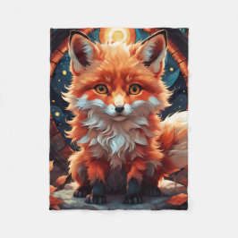 Little Fox Fleecedecke