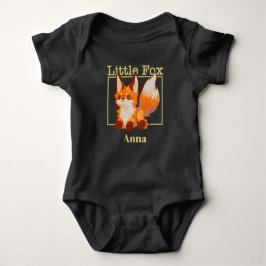 Little Fox, Kleine Vos romper  Baby Strampler