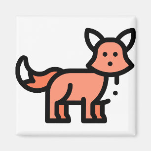 Little Fox Magnet