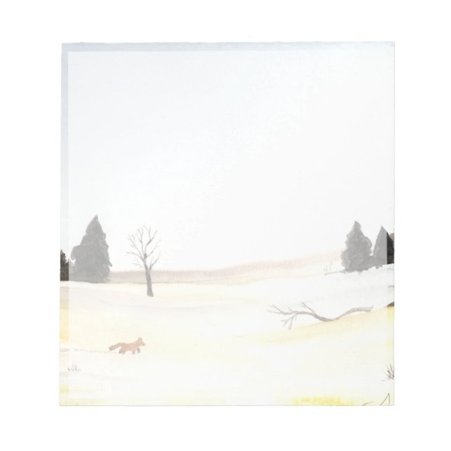 Little Fox Notizblock (Vorderseite)