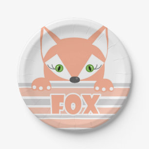 Little Fox Pappteller