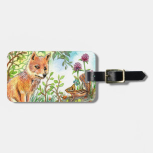 Little Fox und Chipmunk Gepäckanhänger