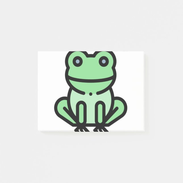 Little Frog Post-it Klebezettel (Vorderseite)