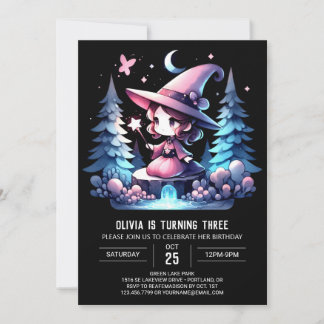 Little Fun Wizard Geburtstag Einladung