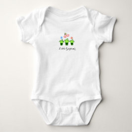 "Little Gardener" Niedliche Blume Pflanze Baby Bod Strampler