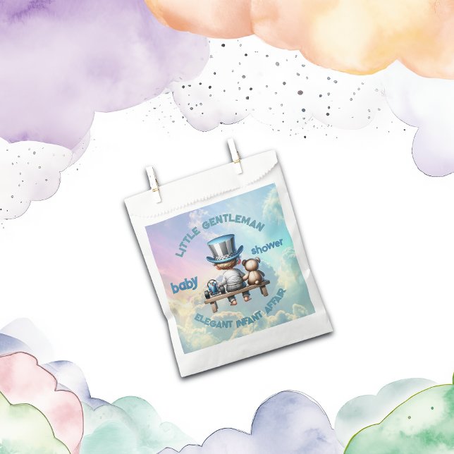 Little Gentleman Baby Shower | Geschenktütchen (Von Creator hochgeladen)