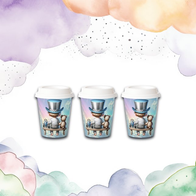 Little Gentleman Baby Shower | Pappbecher (Von Creator hochgeladen)