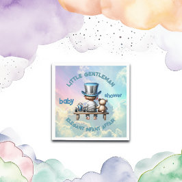 Little Gentleman Baby Shower | Serviette