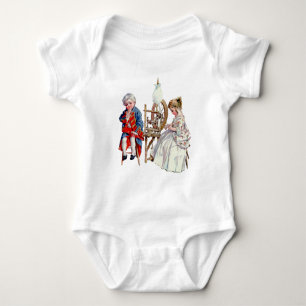 Little George und Martha Washington Baby Strampler