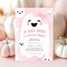 Little Ghost Boo Halloween Baby Dusche
