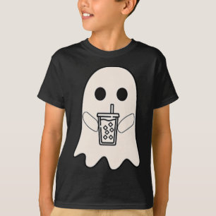 Little Ghost Iced Coffee Halloween-Kostüm T-Shirt
