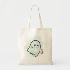 Little ghost with Lantern Tragetasche