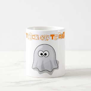 Little GHOST zu Halloween, Trick oder Treat? Kaffeetasse