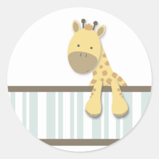 Little Giraffe {Aquamarin} | Aufkleber