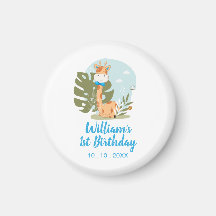 Little Giraffe (Boy Safari Animal) Geburtstag