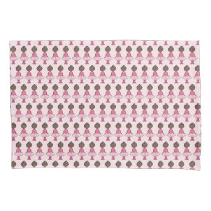 Little Girl Ballet Dancer Ballerina Pink Rose Tutu Kissenbezug
