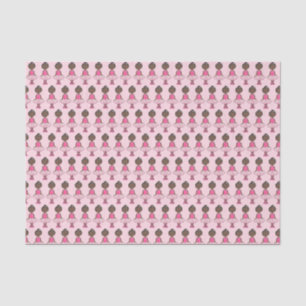 Little Girl Ballet Dancer Pink Tutu Ballerina Rose Seidenpapier